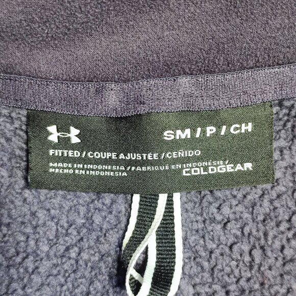 Under Armour Storm sweatshirt women's size S fitted purple, ColdGear - Picture 6 of 14